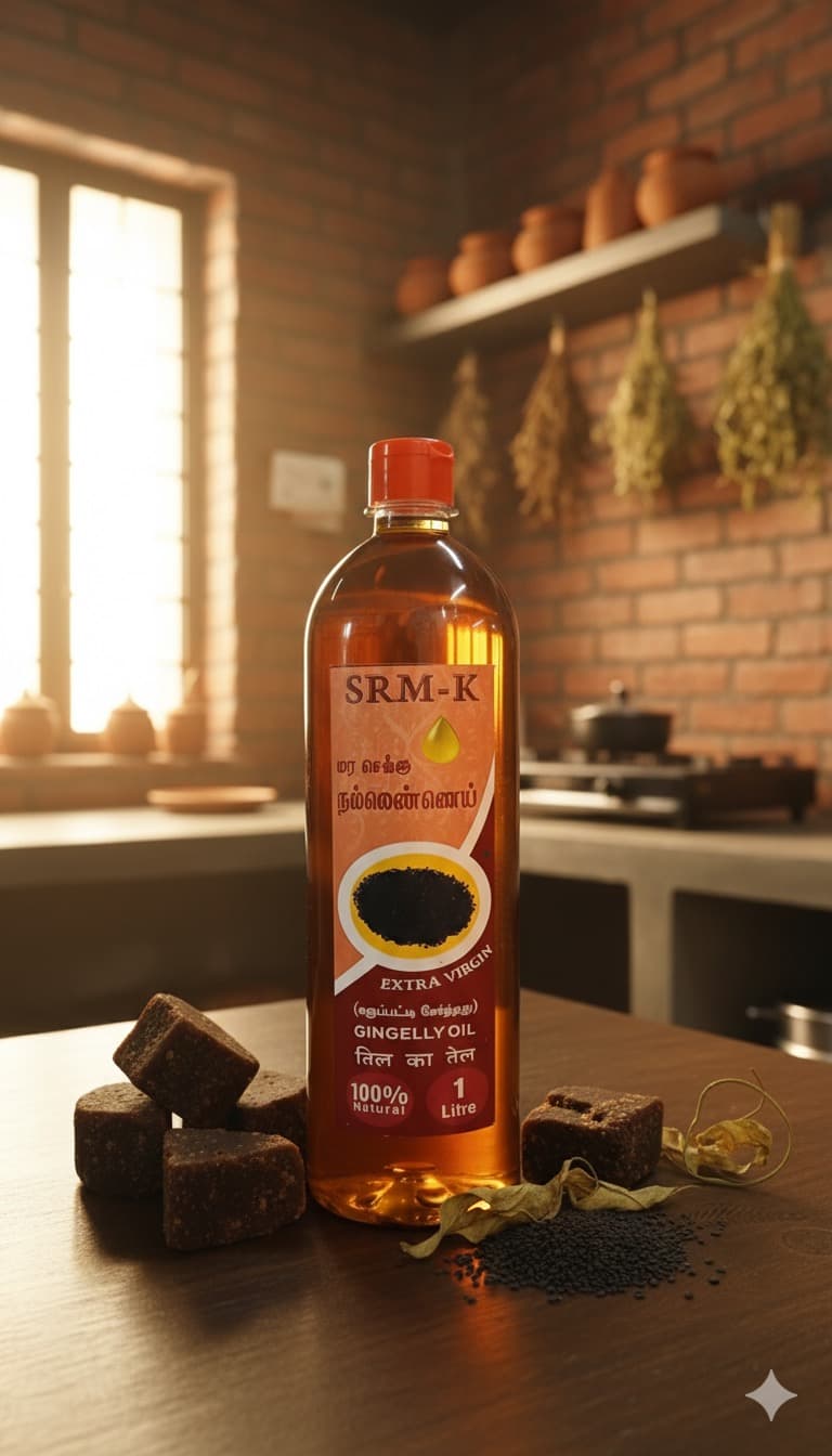 எள்ளெண்ணெய் (வெல்லம் சேர்க்கப்பட்டது)